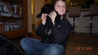 Aaron mit Max